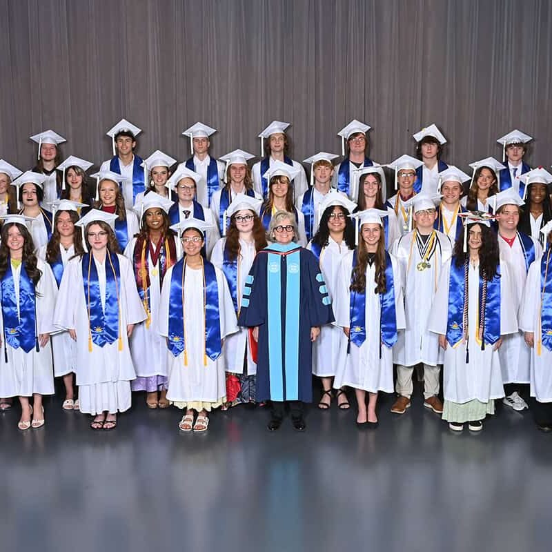 Charter Academy 2026 graduating class.